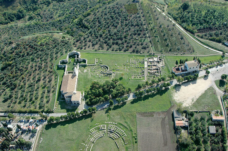 Panoramica Parco Archeologico - Venosa